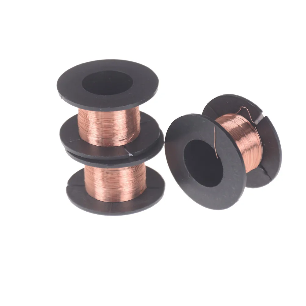 

10M/roll 0.1mm Diameter Thin Copper Wire DIY Rotor Enamelled Wire Electromagnet Technology Making