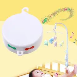 1 компл. детские постельные принадлежности вращающийся музыкальный Box мобильный музыкальная игрушка подарок играет Micro SD карты Новый