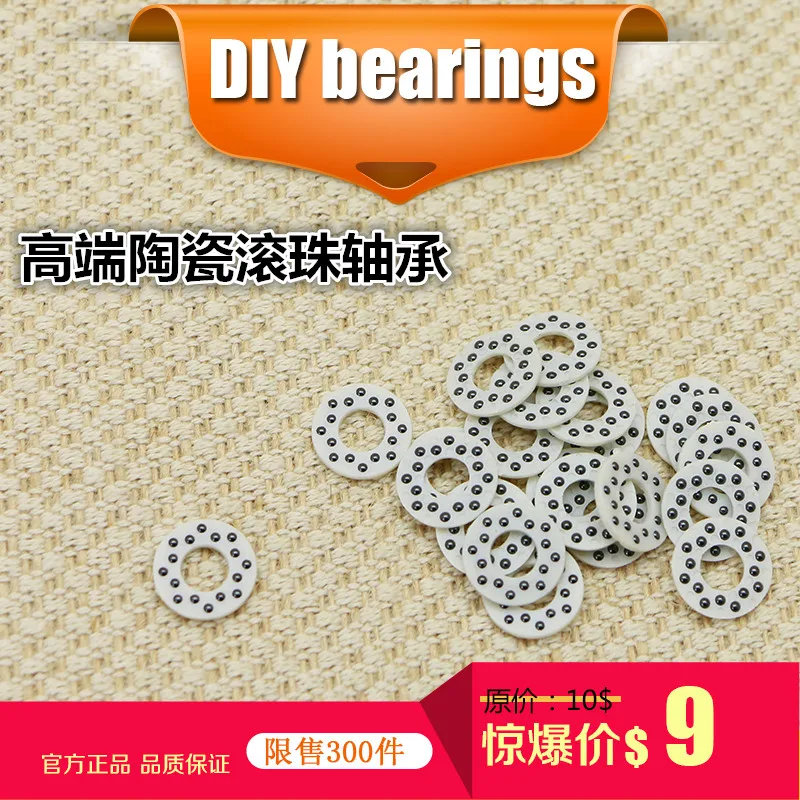 

DIY ceramic ball bearing nylon washers EDC tool folding knife bearings