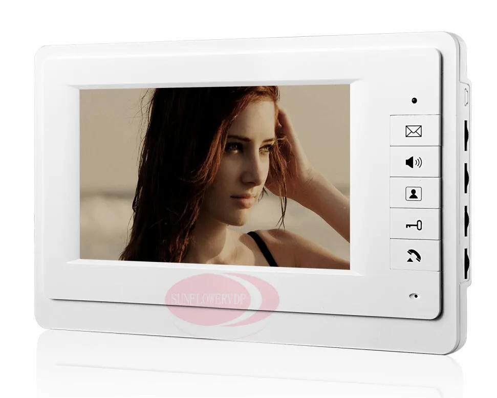 Door Bell Camera Fingerprint Video Door Phone Ip65 Waterproof 700lines Outdoor System Video Intercom 7inch Color TFT Monitor Door Bell Camera Fingerprint Video Door Phone Ip65 Waterproof 700lines Outdoor System Video Intercom 7inch Color TFT Monitor