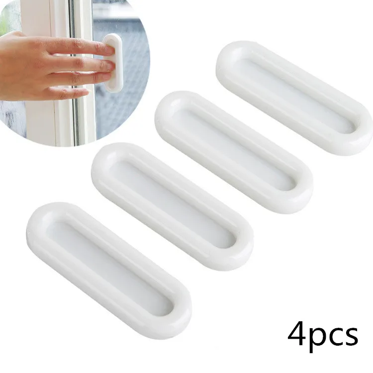 

4pcs window sticker multi-purpose door and window open window auxiliary handle simple window security door handle