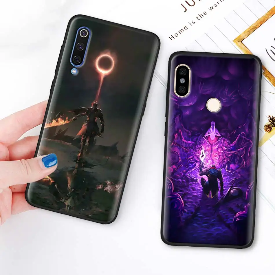 Чехол для телефона Xiaomi Redmi Note 8 8T 9S 9 10X 4G K20 K30 Pro K30i 6 7 8A черный мягкий силиконовый