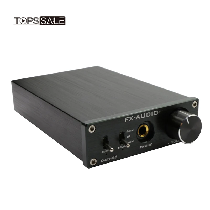 FX аудио DAC X6 HiFi оптический/коаксиальный/USB цифровой усилитель