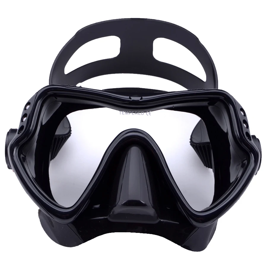 High quality scuba diving mask with Tempered glass,Silicon Professional