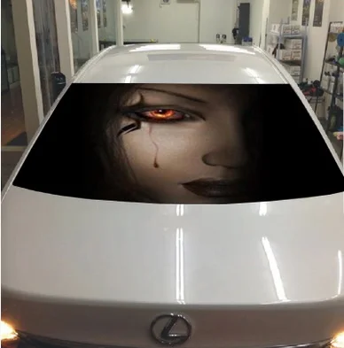 Левая сторона автомобиля стикер s автомобиль Стайлинг 3D стекло заднего окна
