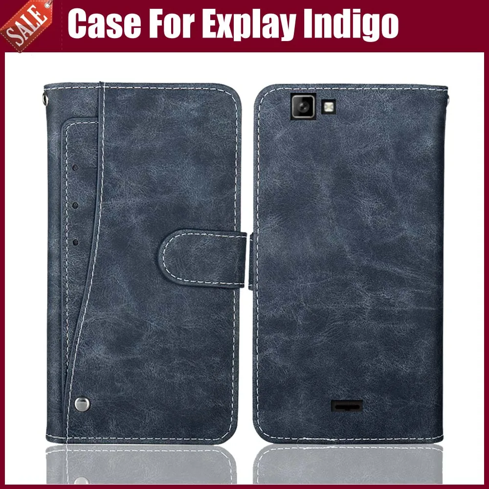 

Hot Sale! Explay Indigo Case High Quality Flip Leather Phone Case Protective Cover For Explay Indigo Case With Card Slots