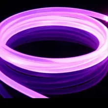 10 м X 12 мм Диаметр супер прозрачный твердое ядро сторона свечение волоконно-оптический кабель для бассейна