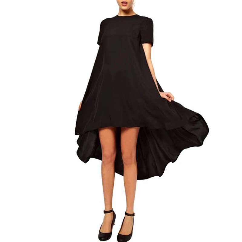 Hot New Fashion font b Womens b font font b Sexy b font High Low Asymmetrical