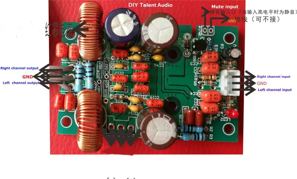 TDA8950 digital 2.0 power amplifier board stereo 150W*2 dual subwoofer ...