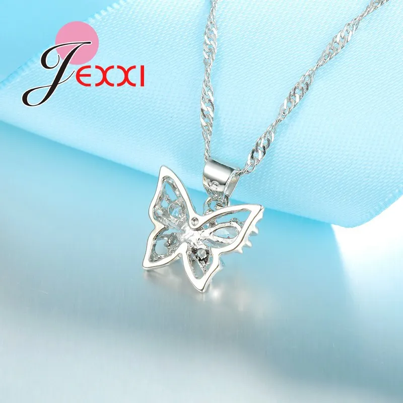 Женский комплект из колье и серёг серебра 925 пробы|jewelry sets|jewelry sets weddingset women |
