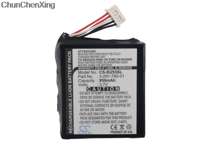 Аккумулятор Cameron Sino 950mAh 3 281 790 01 для Sony NVD U01N NV U50 U50T U51T U53 U53T|Цифровые аккумуляторы| |