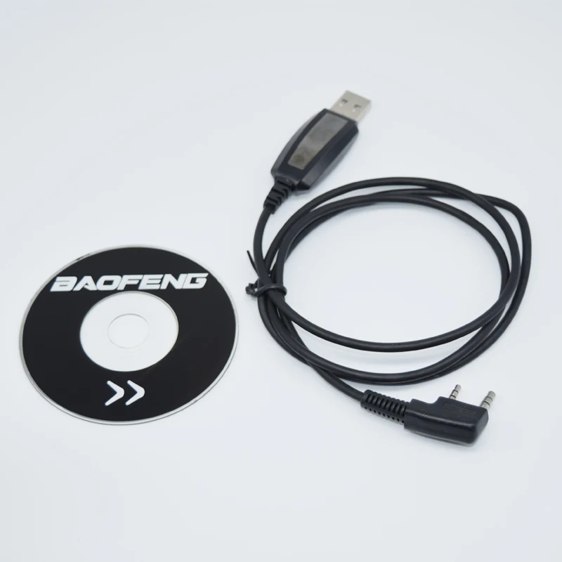 Baofeng USB Кабель для программирования, драйвер CD для UV-5RE UV-5R Pofung UV 5R uv5r 888S UV-82 UV-B5