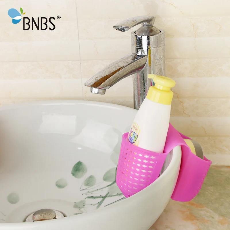 Bnbs مطبخ الإسفنج الإسفنج غسل القماش رف التخزين هجرة holde بالوعة الحمام الصابون الجرف المنظم