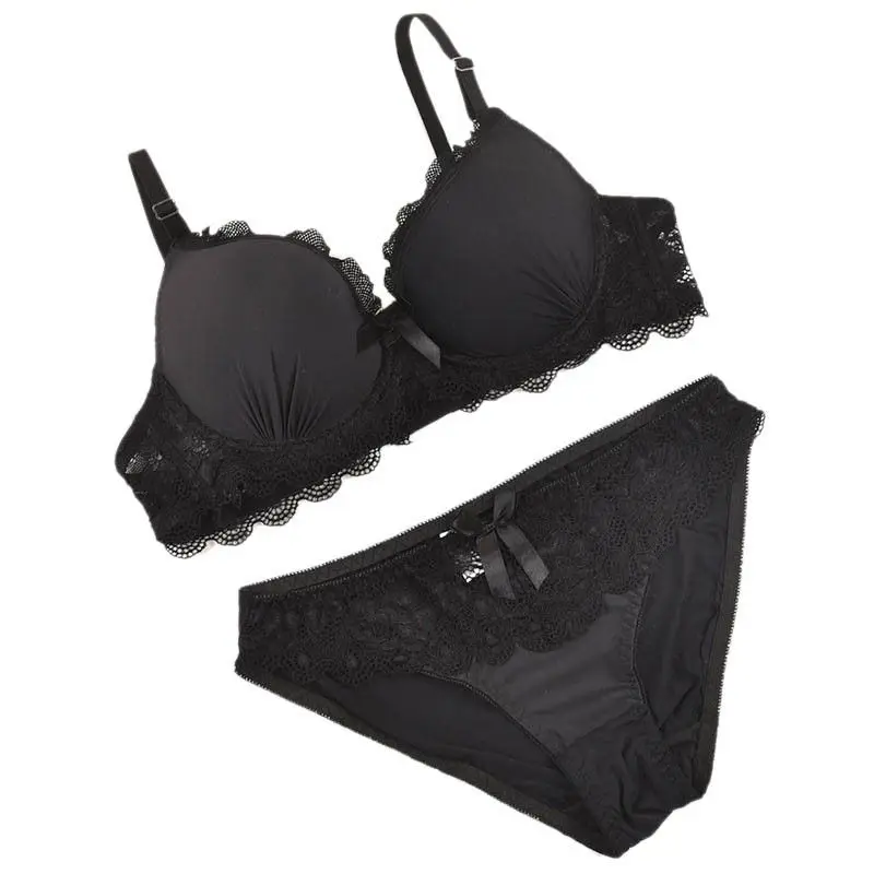 Sexy Elegant Bra And Panty Set Women Bras Underwear Lady Push Up Bra Lingeries Brief Bra Sets Sexy Elegant Bra And Panty Set Women Bras Underwear Lady Push Up Bra Lingeries Brief Bra Sets