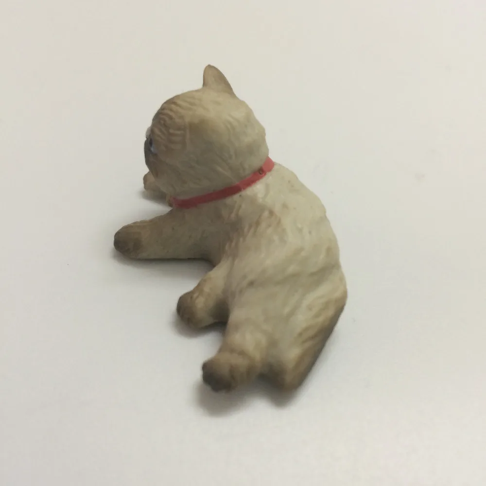 persian cat collectible figurine kitten cat statue decoration model