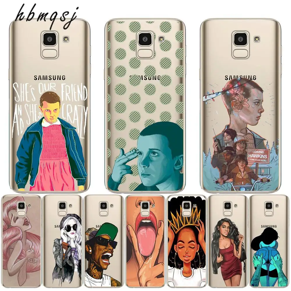 Funda для samsung galaxy j6 j8 2018 j7 j5 2017 чехол из мягкого силикона с рисунком Оригинальный