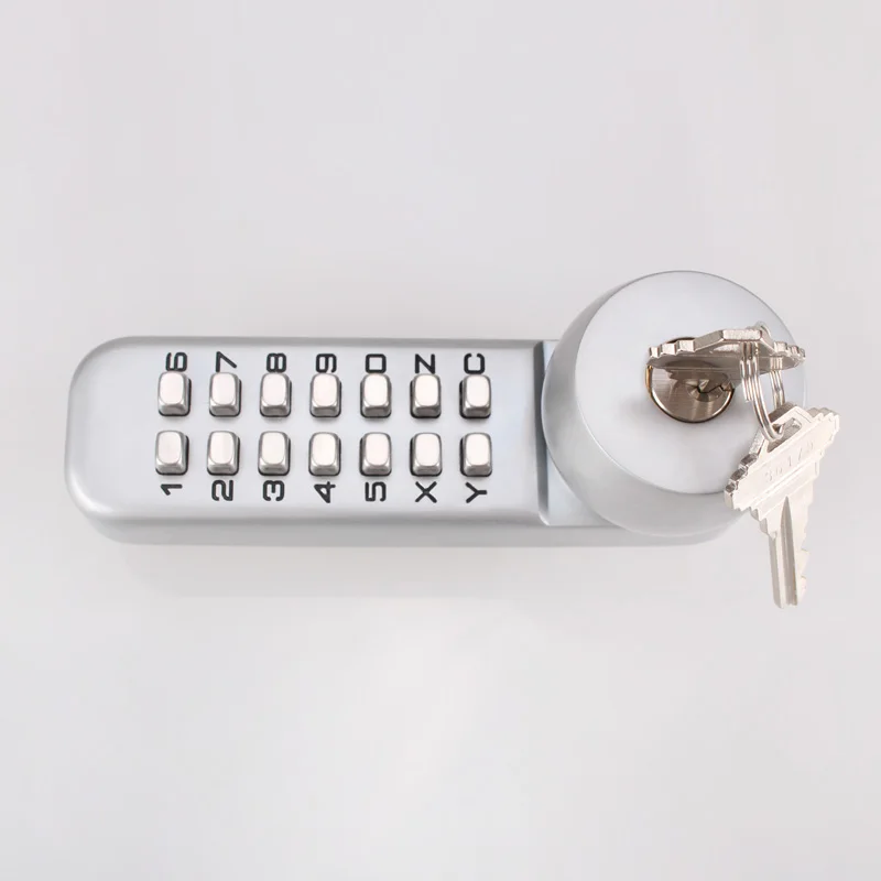 Механический дверной замок с цифровой клавиатурой и ключами|lock with key|lock digitlock door |
