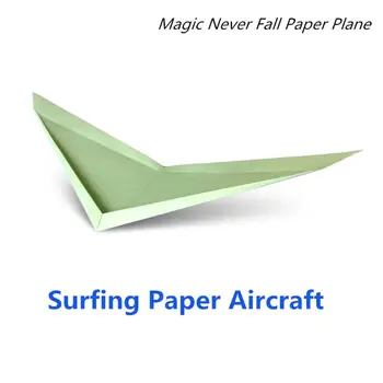 

Never Falling Surfing Paper Plane Hand Throw Flying Glider Planes Educational Toys Outdoor Aircraft Magic Toy
