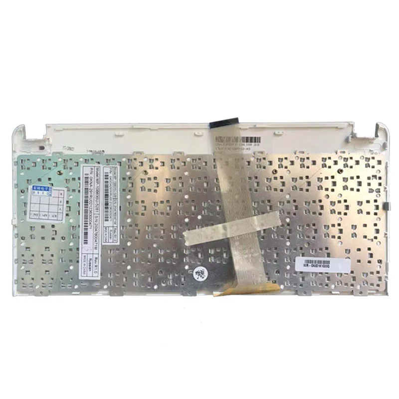 Русская клавиатура для ноутбука Asus Eee PC 1015 series 1015B 1015PW 1015CX 1015PD 1011 1015PX с белой/черной рамкой