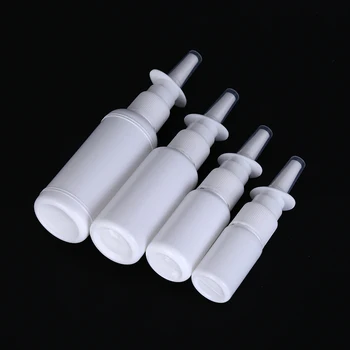 

5pcs Portable Moisture Atomizer Makeup Nasal Spray Bottle Plastic Fine Hairdressing Bottles Pot Tools 10ml 20ml 30ml 50ml