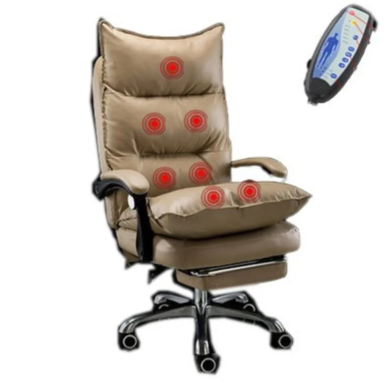 High Quality Poltrona Gaming Synthetic Leather Chair Ergonomics Can Lie 7 Point Massage Footrest Of