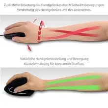 Беспроводной вертикальный эргономичный вертикальный оптический 5 кнопок USB 2,4G мышь для ПК ноутбука рабочего стола HJ55