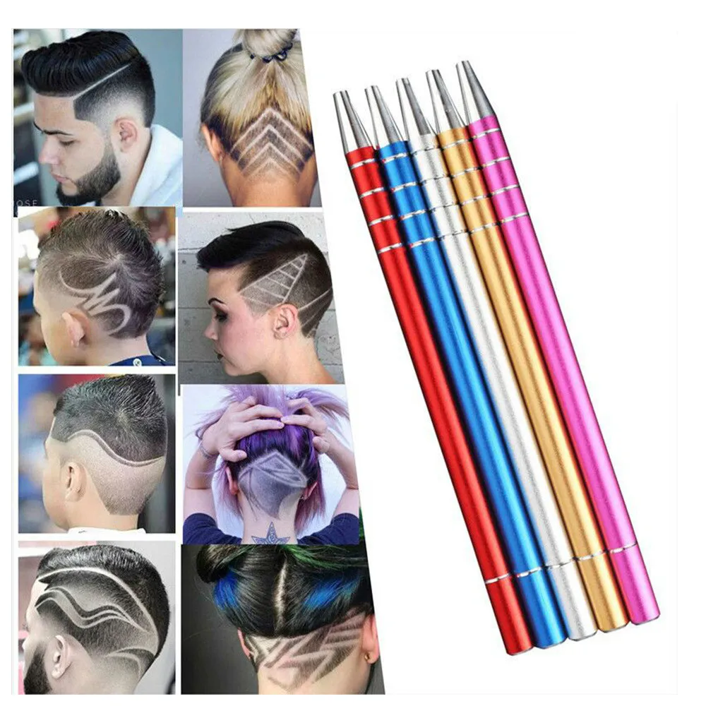 US $221.99 The 2nd Sharp Hairstyle Pen Multifunctional Hair Trimmer Salon Engraved Pen Beard Razor Magic Shaving Eyebrow Razor Pen 100sets