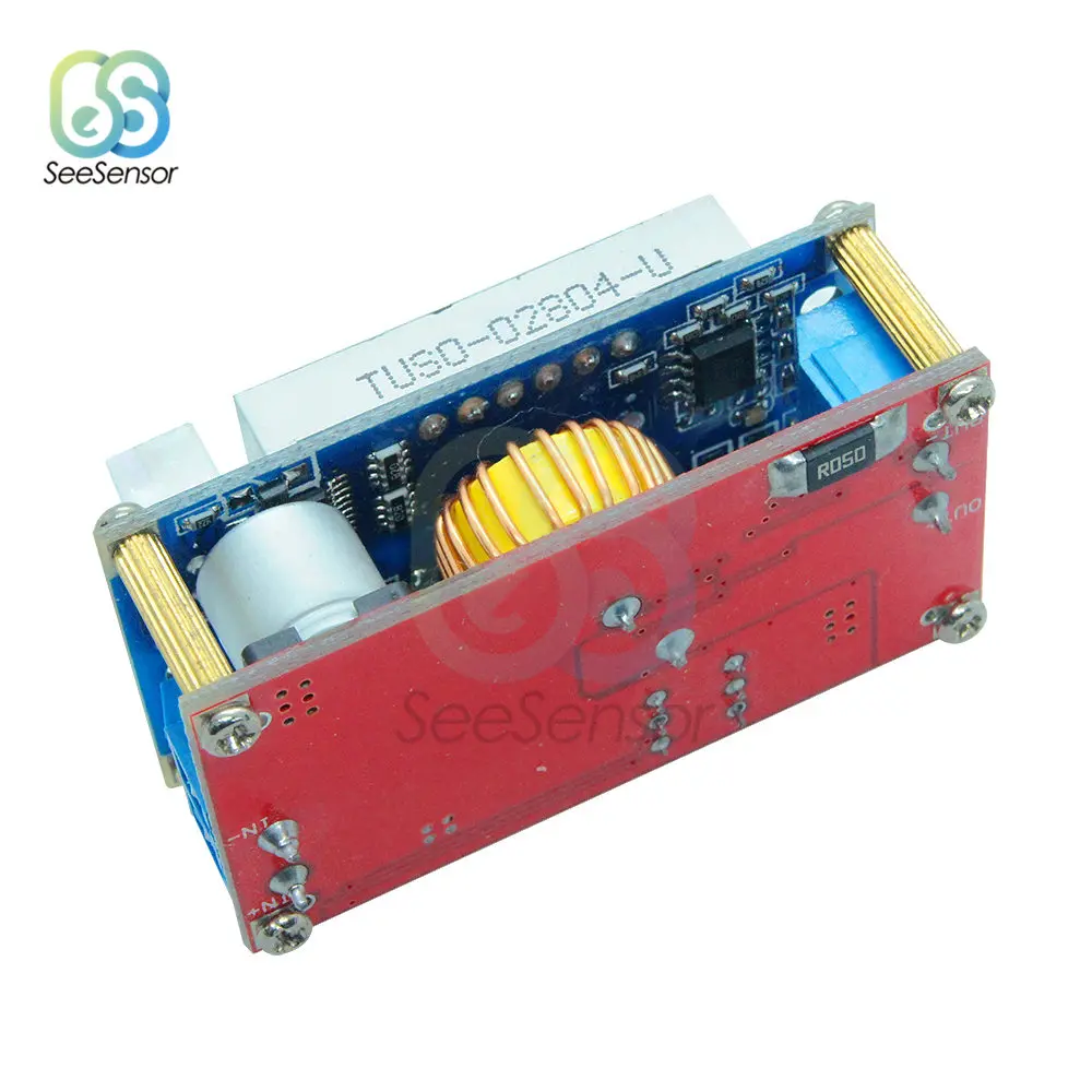 CC CV Красный Синий Шаг вниз макс 5А цифровой вольтметр Амперметр дисплей светодиодный привод плата для Arduino регулируемый приемник модуль заряда