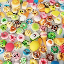 10-30 шт. мягкие игрушки для снятия стресса, сжимающие игрушки, медленно растущие игрушки для детей, рождественский подарок, случайный комбинированный