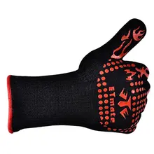 Перчатки для барбекю-Многофункциональные 932F термостойкие перчатки, перчатки для гриля с защитой от предплечья для барбекю гриль, духовка, кемпинг, и т. д