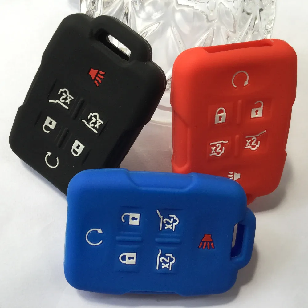 Buy 1PC Car Key Accessory Skin Jacket Silicone Key