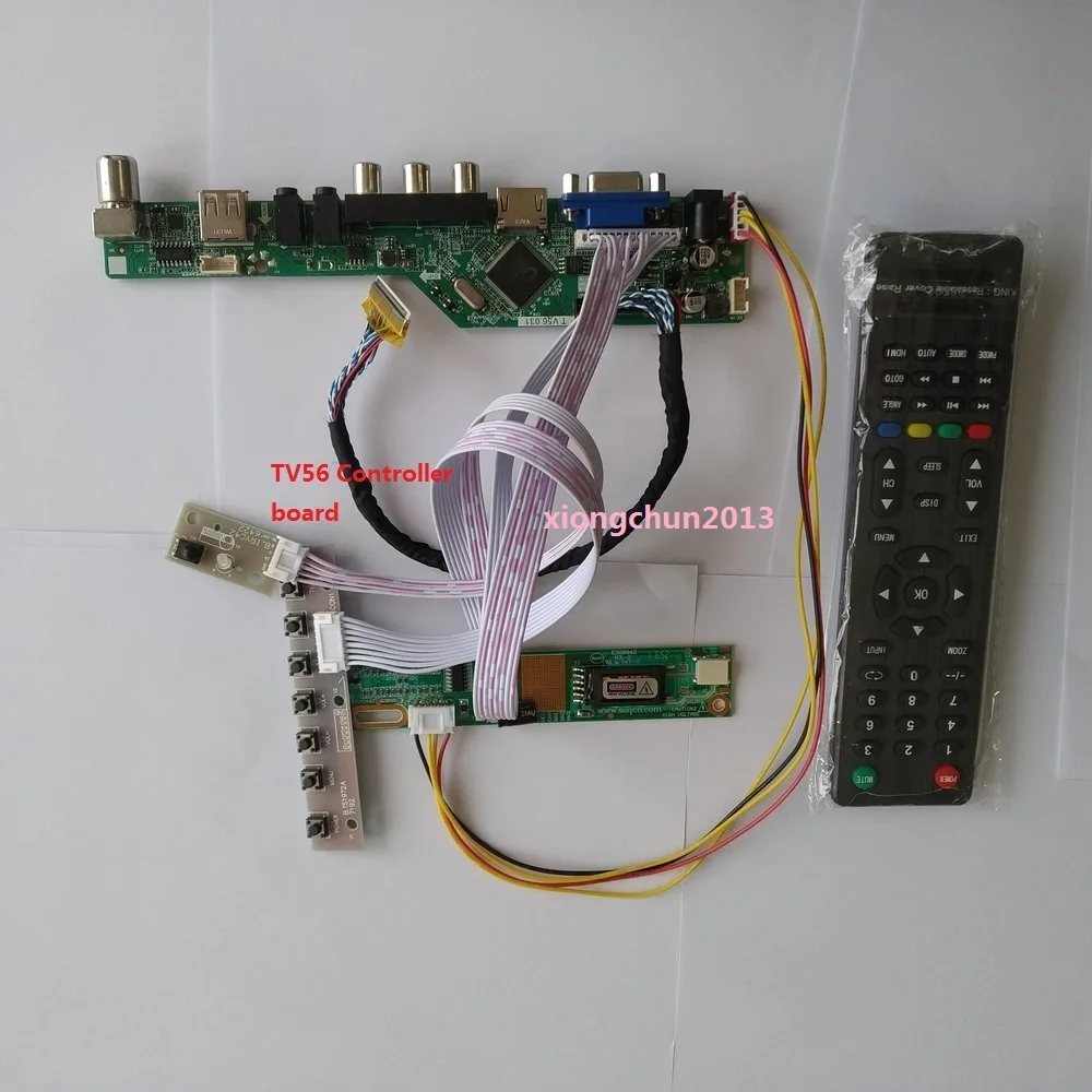 ТВ 56 HDMI аудио карта USB AV 1 CCFL лампы ЖК светодиодный контроллер драйвер плата VGA для