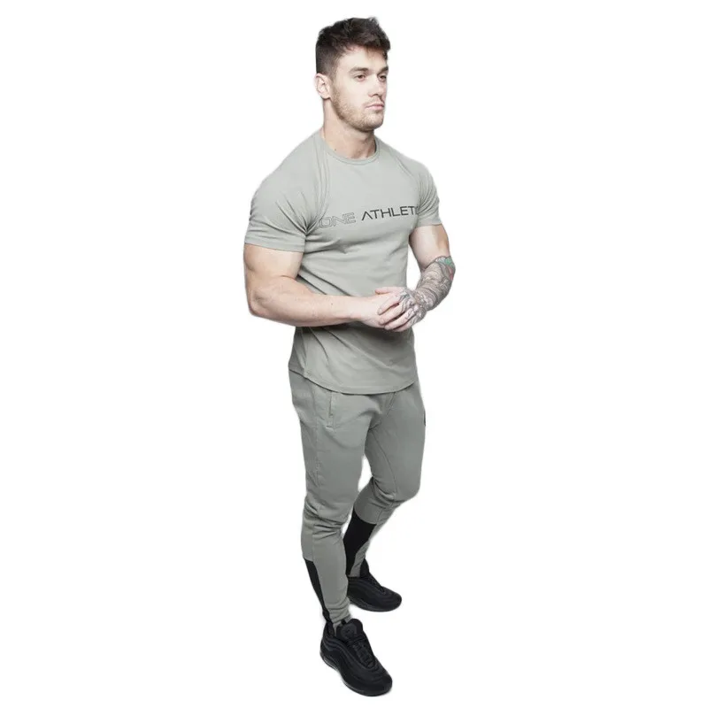 Gym sport sweatpants men casual pants (9)