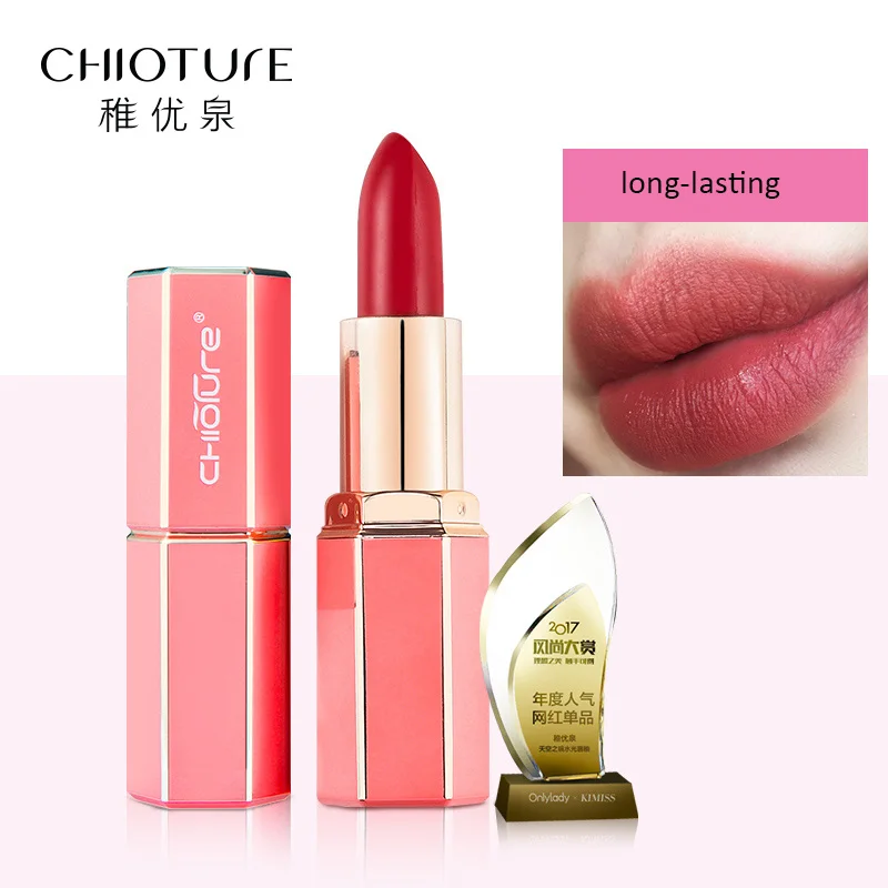 

CHIOTURE Brand Velvet Matte Lipsticks Batom Matte Maquiagem Rouge a Levre Maquillage Labiales Pintalabios Mate Makeup Cosmetics