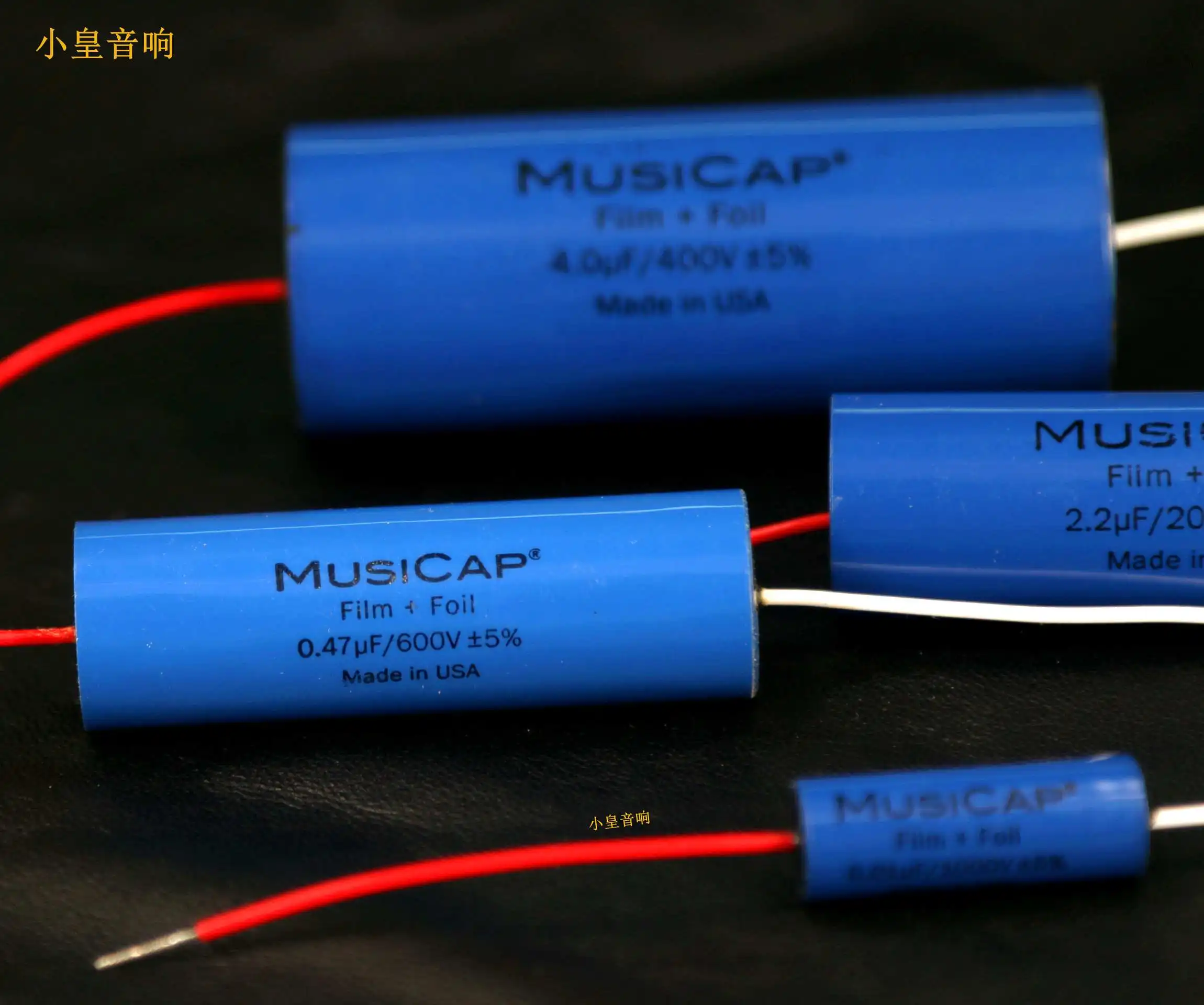 

1lot/2pcs American original MusiCap 0.01UF-5UF speaker divider capacitor axial capacitor Foil Polypropylene free shipping
