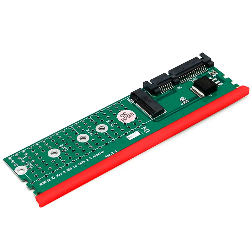 NGFF(M.2) B-key SATA-Bus SSD to SATA 3,0 адаптер со слотом памяти DDR поддержка установки DDR2 DDR3 DDR4 DDR5 настольная материнская плата