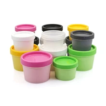 50 шт./лот, высокое качество, PP пластиковая бутылка для косметики, 50 г, баночки для крема для лица, многоразовая бутылка, косметические защитные контейнеры для ног