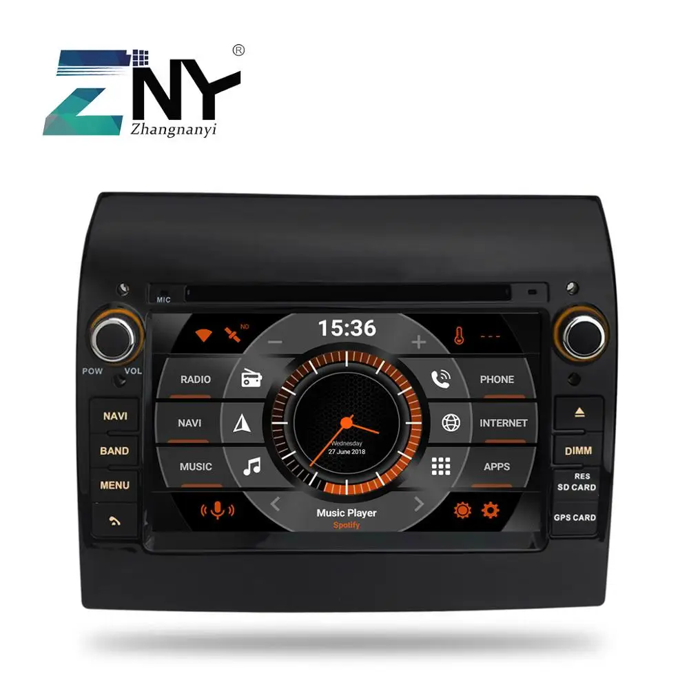 Excellent 7" Android Car DVD For Fiat Ducato 2009 2010 2011 2012 2013 2014 2015 Auto Radio RDS WiFi GPS Navigation Audio Video Multimedia 1