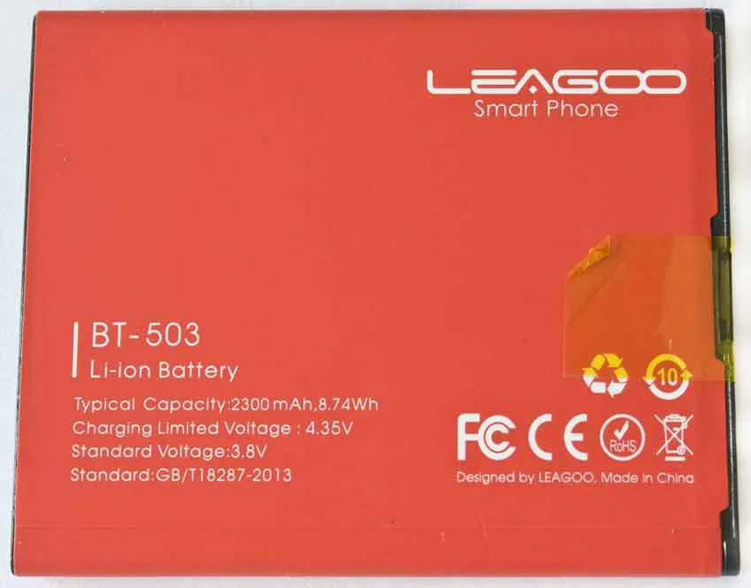 Аккумулятор 2300 мАч для Leagoo Z5L/Z5 LET Z5LET BT-503 | Мобильные телефоны и аксессуары