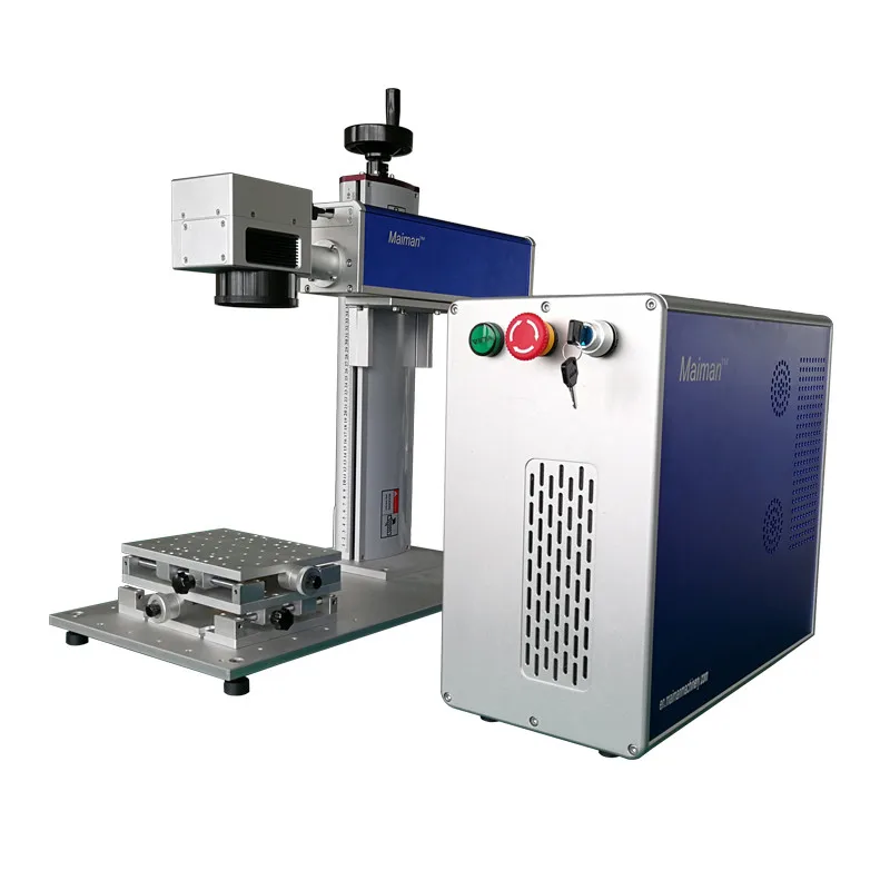 20w Portable fiber laser marking machine with Laptop /metal laser