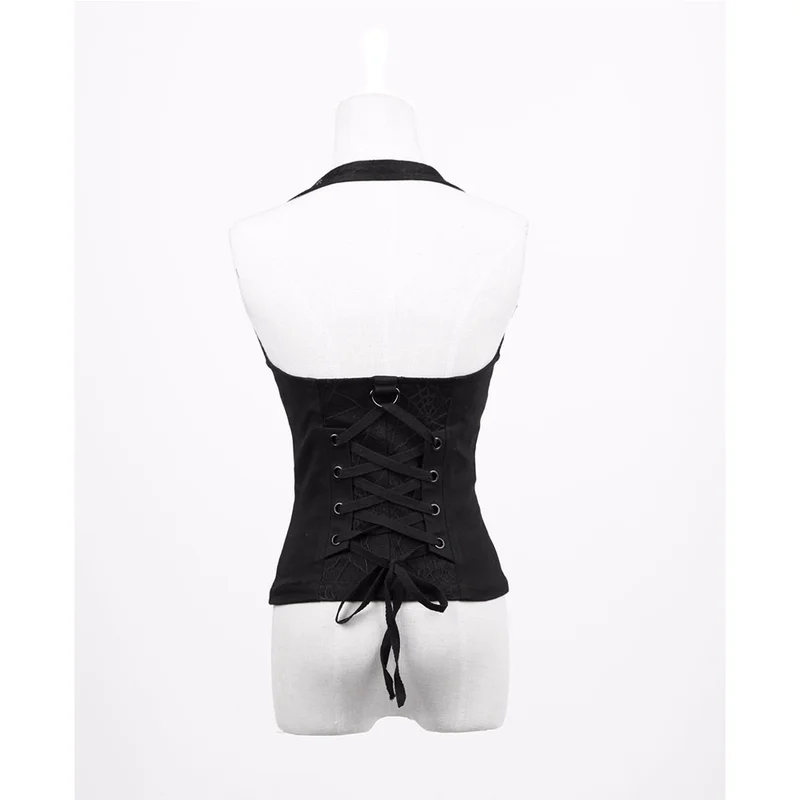 Gothic Sexy Novelty Fashion Women Vest Waistcoat Punk Y-456