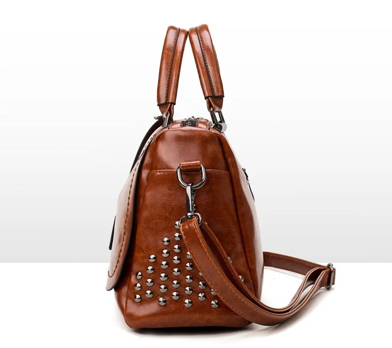 Кожаная сумка, сумки известных брендов, женская большая сумка через плечо, винтажная женская сумка через плечо, женская сумочка C1038