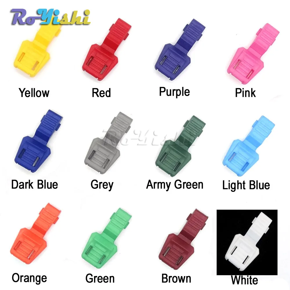 

12pcs/pack Zipper Pull Cord Ends For Paracord & Cord Tether Tip Cord Lock Plastic 12 Colors