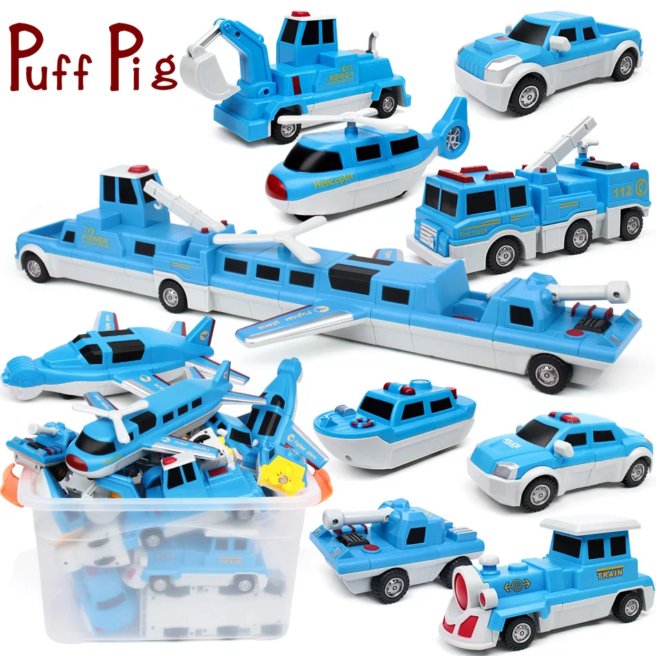 

Puff Pig Baby Magnetic Construction Toy Train Car truck City Magnent bricks Oyuncak gift kids toys Zabawki Jouet