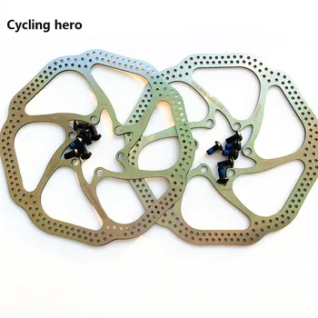 

Wholesale 50PCS High Quality Stainless Steel 160MM 180MM Bicycle Brake Disc and 300PCS Bolt Accessories Bicycle Accessories BB5