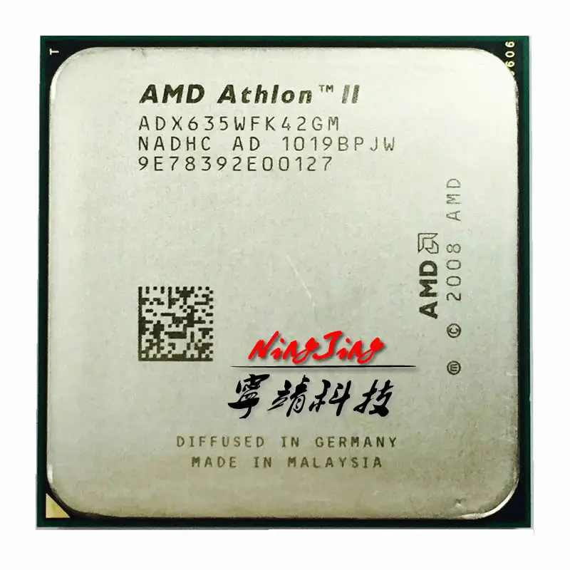 Процессор AMD Athlon II X4 635 2,9 ГГц четырехъядерный процессор ADX635WFK42GI/ADX635WFK42GM Socket AM3