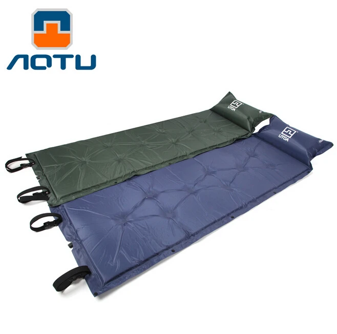 

AOTU Pillow Waterproof Automatic Inflatable Self-Inflating Dampproof Sleeping Pad Tent Air Mat Mattress Outdoor Camping