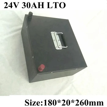 

LTO 24v 30AH Lithium Titanate Battery Pack 24v 50ah LTO Cells for Solar Super Fast Charge Long Life Cycle + 10A Charger