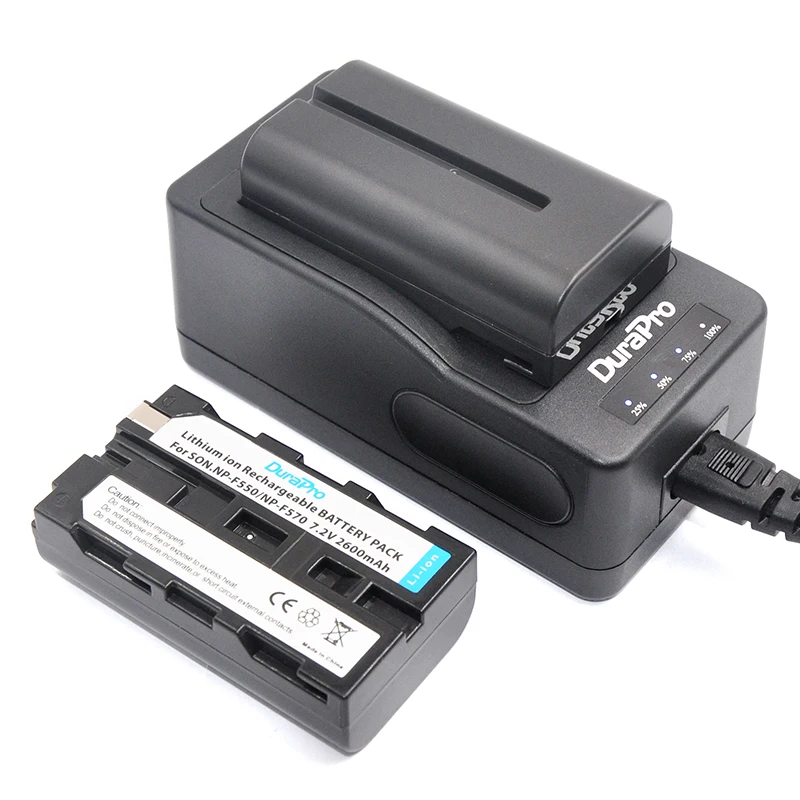 Перезаряжаемая литий ионная батарея 2pcNP F550 NP F570 быстрое зарядное устройство со