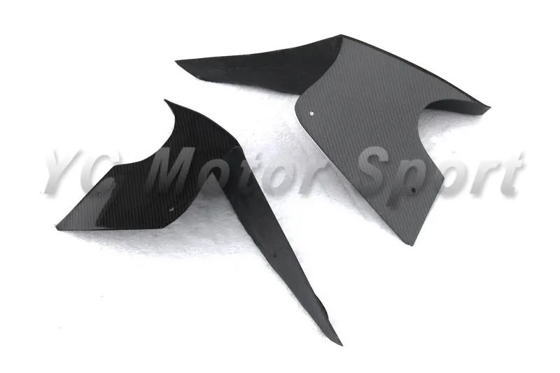 1992-1997 Mazda RX7 FD3S RE-GT Style Front Bumper Canards CF (3)